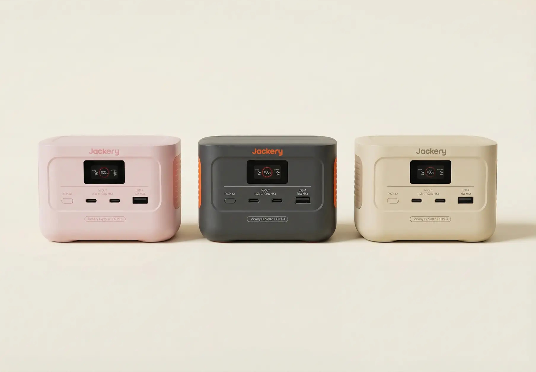 「Explorer 100 Plus」はオリジナルカラー、サンドゴールドに続く3色展開に