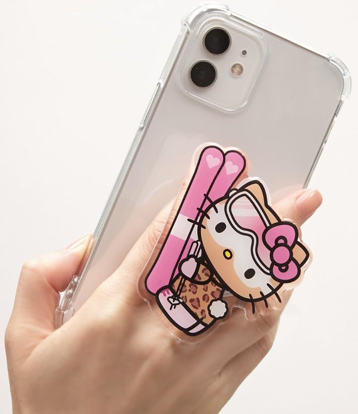 折りたたみスマホグリップ。スマホスタンドにもなる