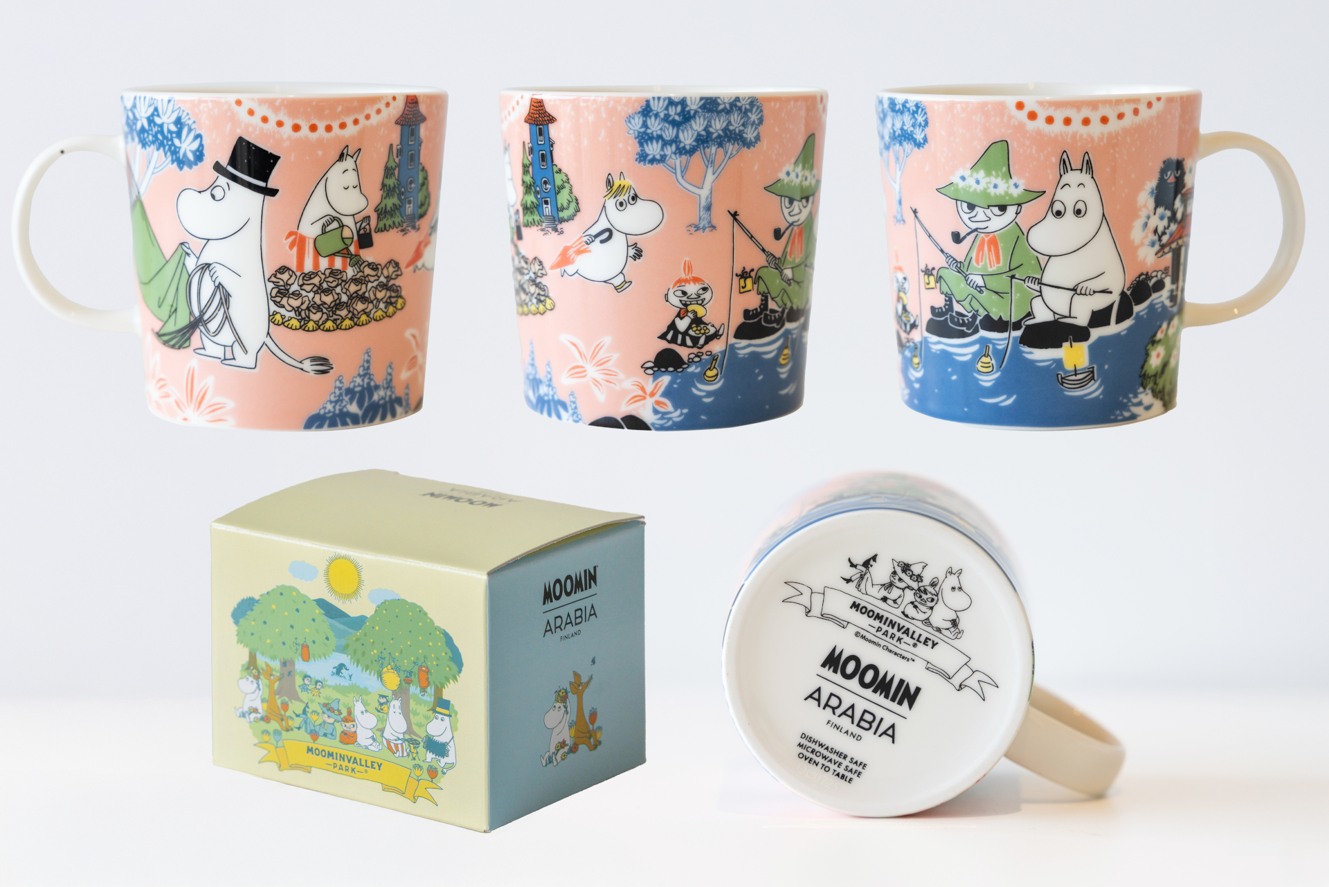 ムーミンバレーパーク オリジナル MOOMIN ARABIA マグ 2026「SIMPLE JOY」