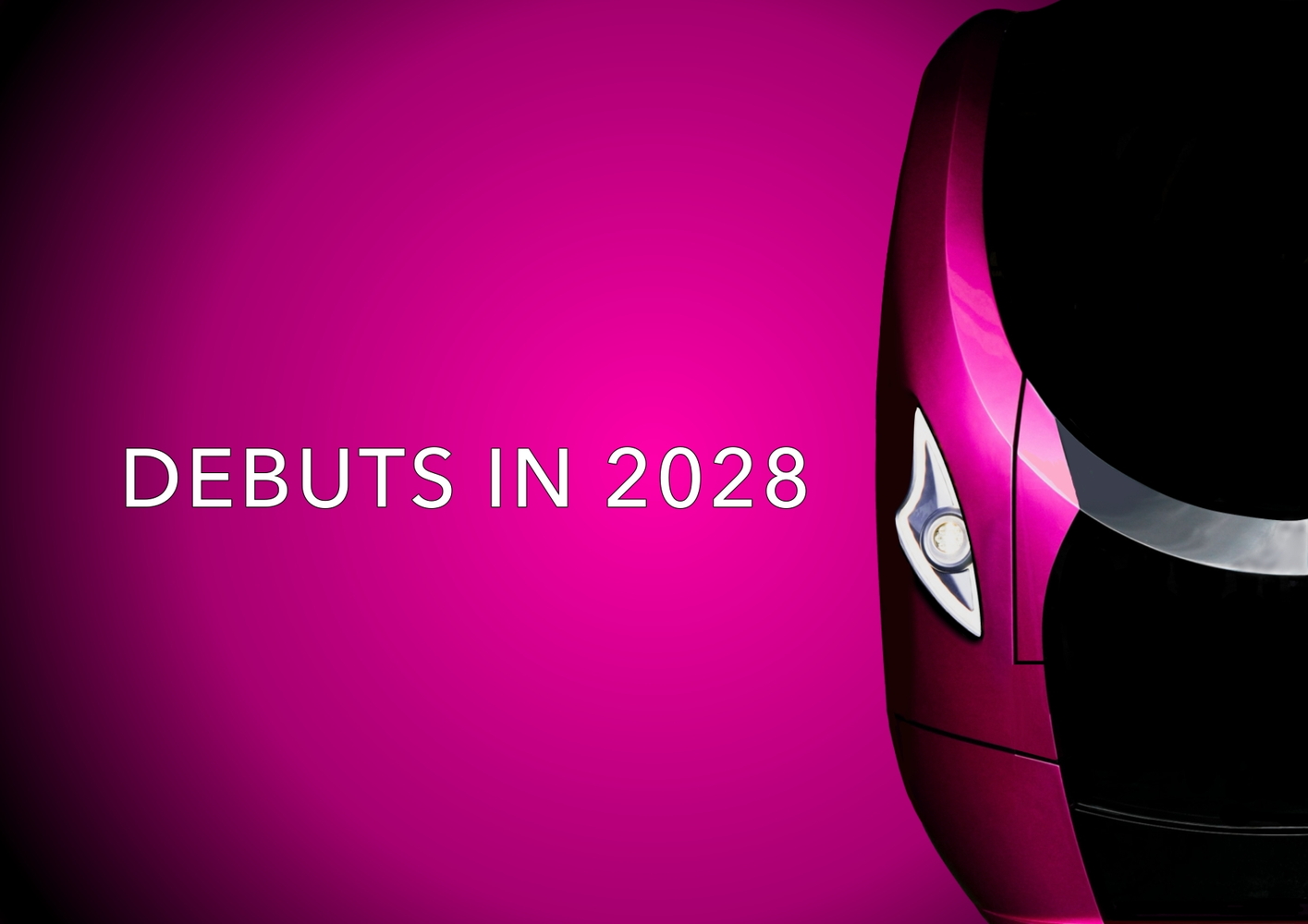 押上駅～成田空港駅間で2028年度運行開始予定の新型有料特急のデザインイメージを一部公開