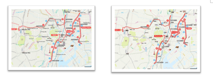 スマホやタブレットから利用でき、マップデータはダウンロードしてオフラインでも閲覧可能