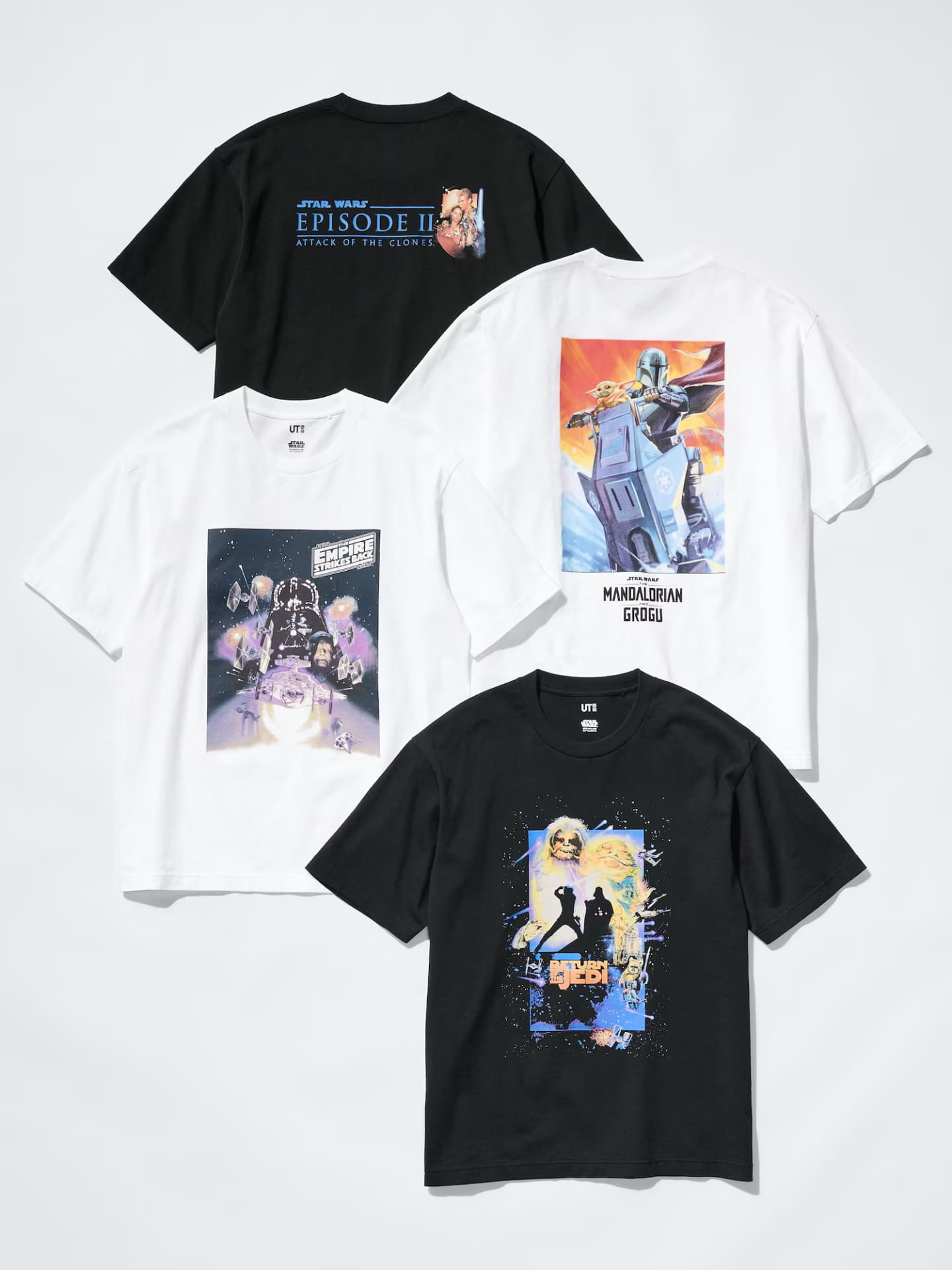 賞金稼ぎが登場する歴代ポスターを描いたメンズTシャツ（全4種）