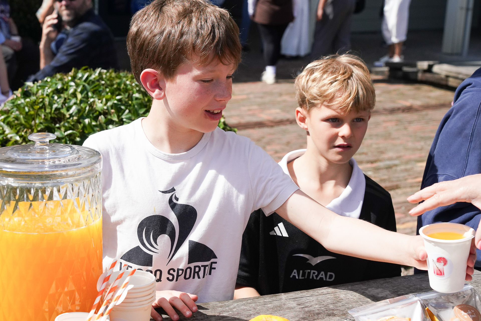 かわいい声に誘われて1杯購入