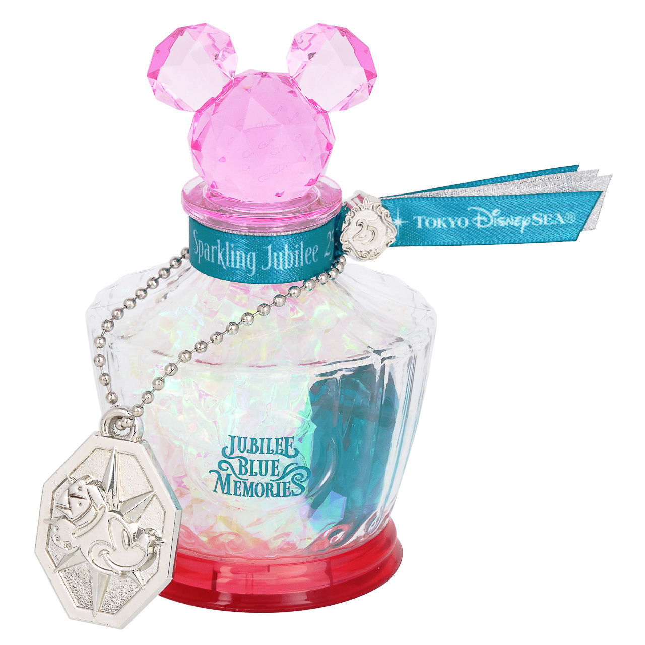 それぞれのボトルにチャームが付属する