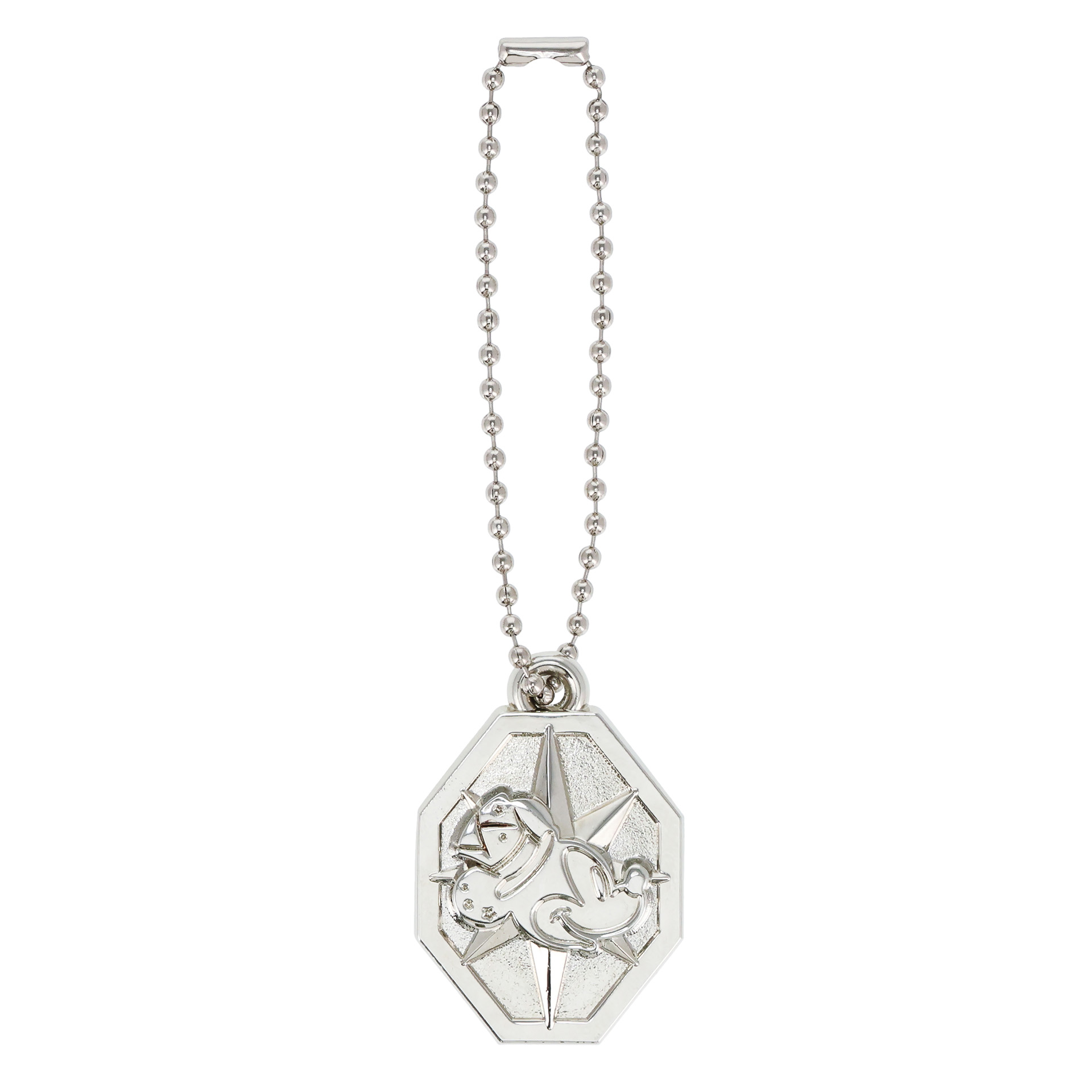 チャームにはミッキーマウスの横顔をデザイン。ボトルやストーンに付けられる