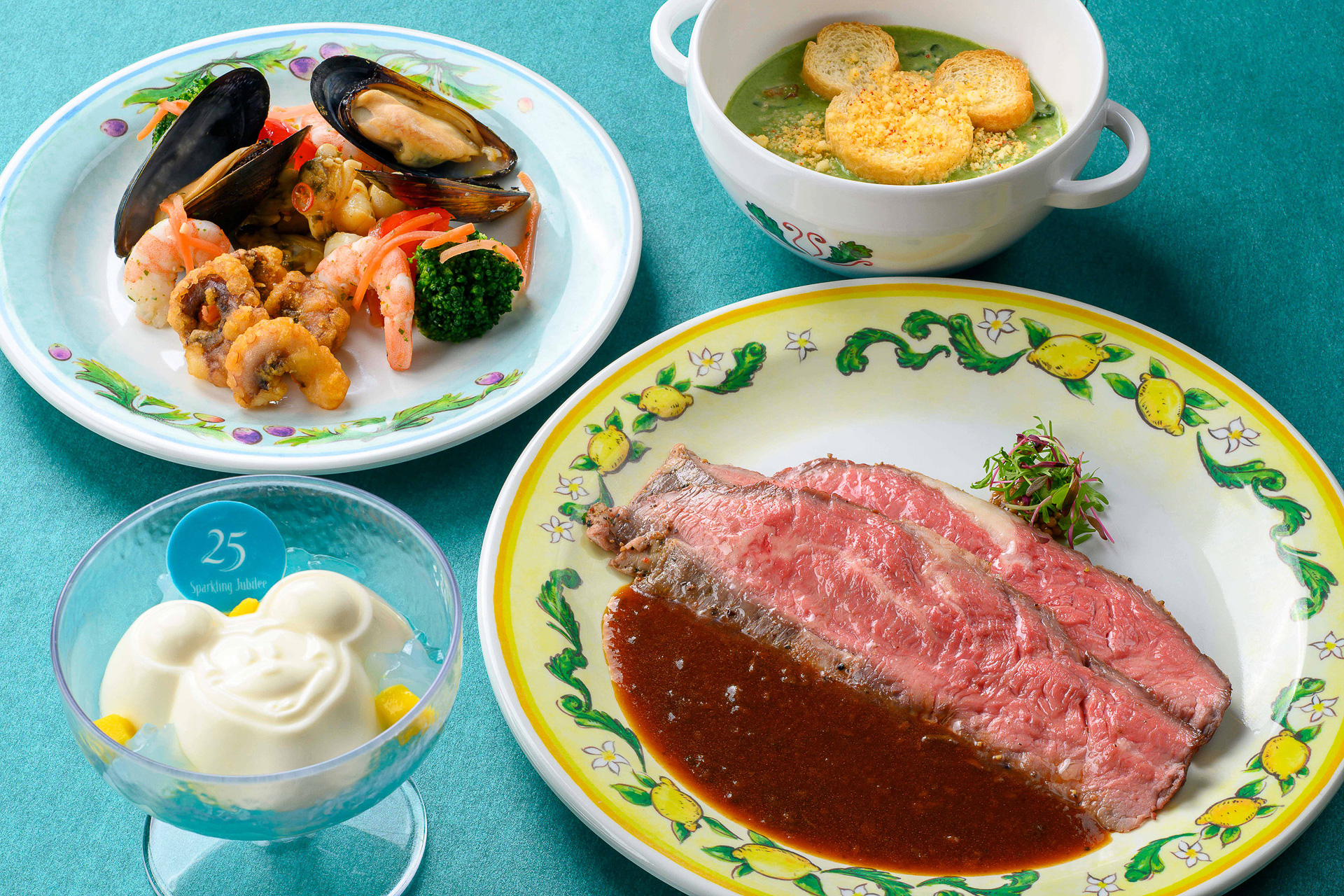 カフェ・ポルトフィーノ「スペシャルセット」（2980円）