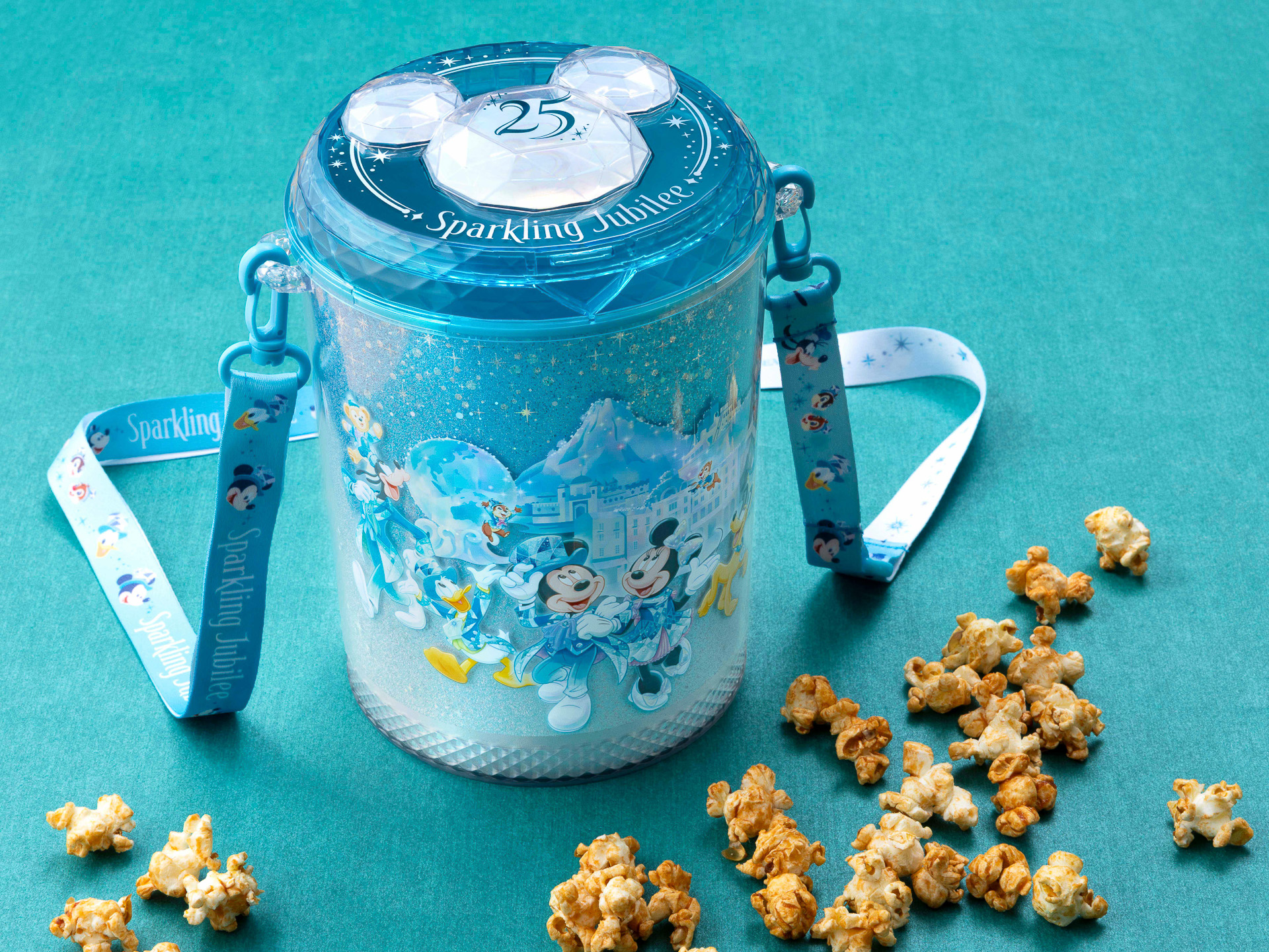 ポップコーンワゴン「ポップコーン、バケット付き」（3500円）