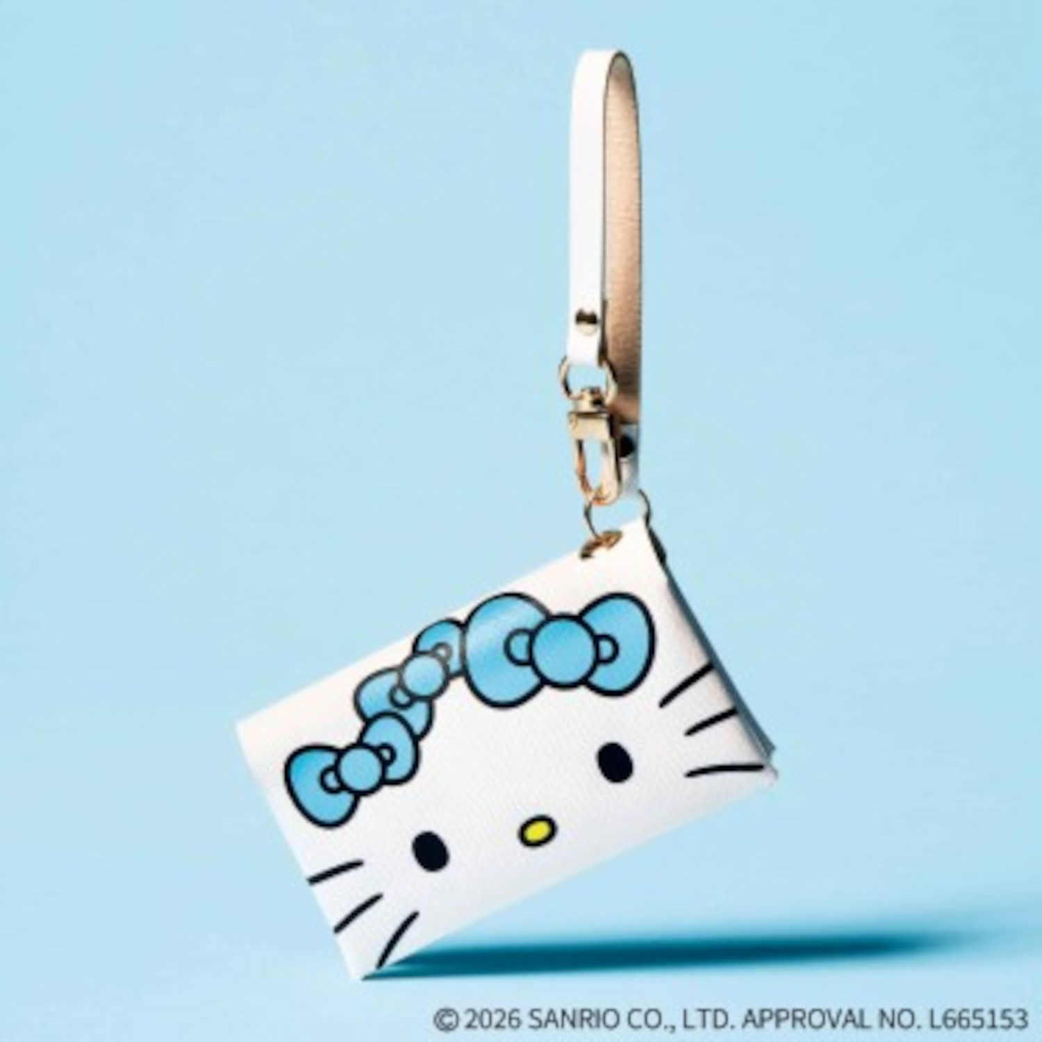 宝島社「mini」5月号は、水色ハローキティのマルチケースが付録