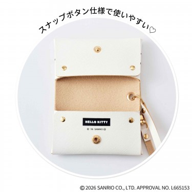 付録は“水色ハローキティ”のマルチケース。mini 5月号、予約注文