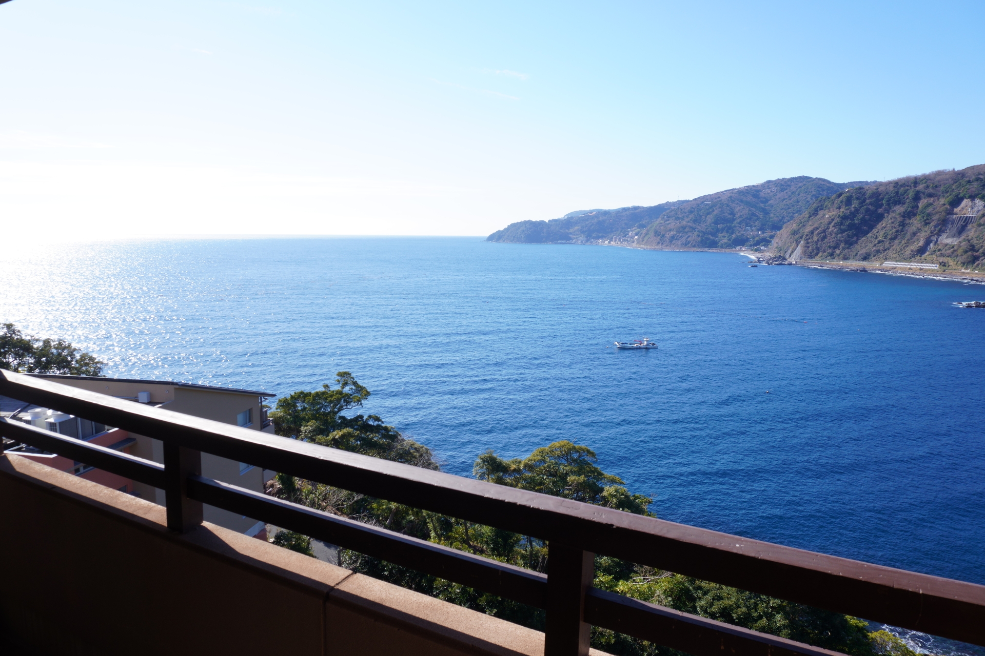 ベランダからの景色