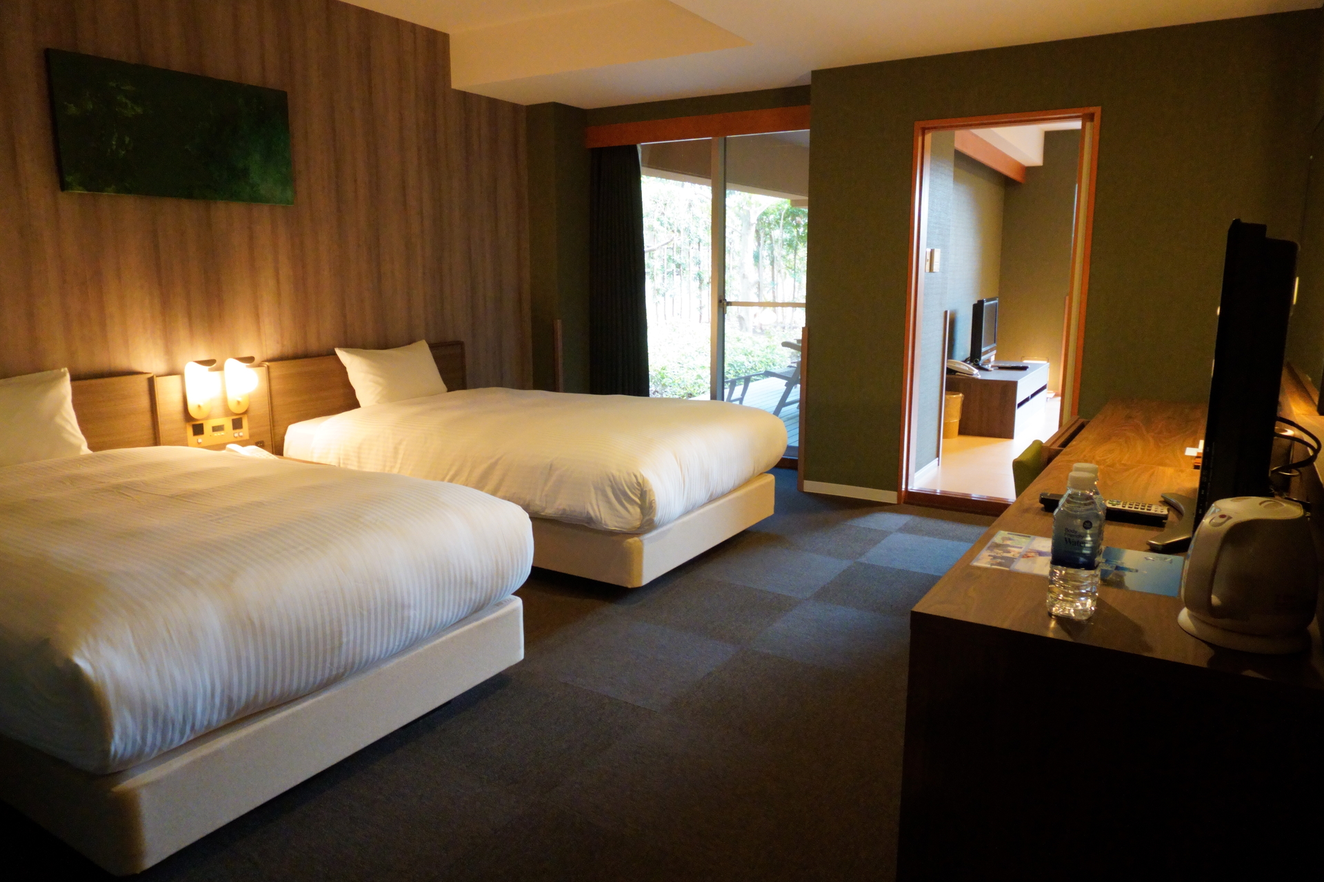 南館1階 露天風呂付き和洋室