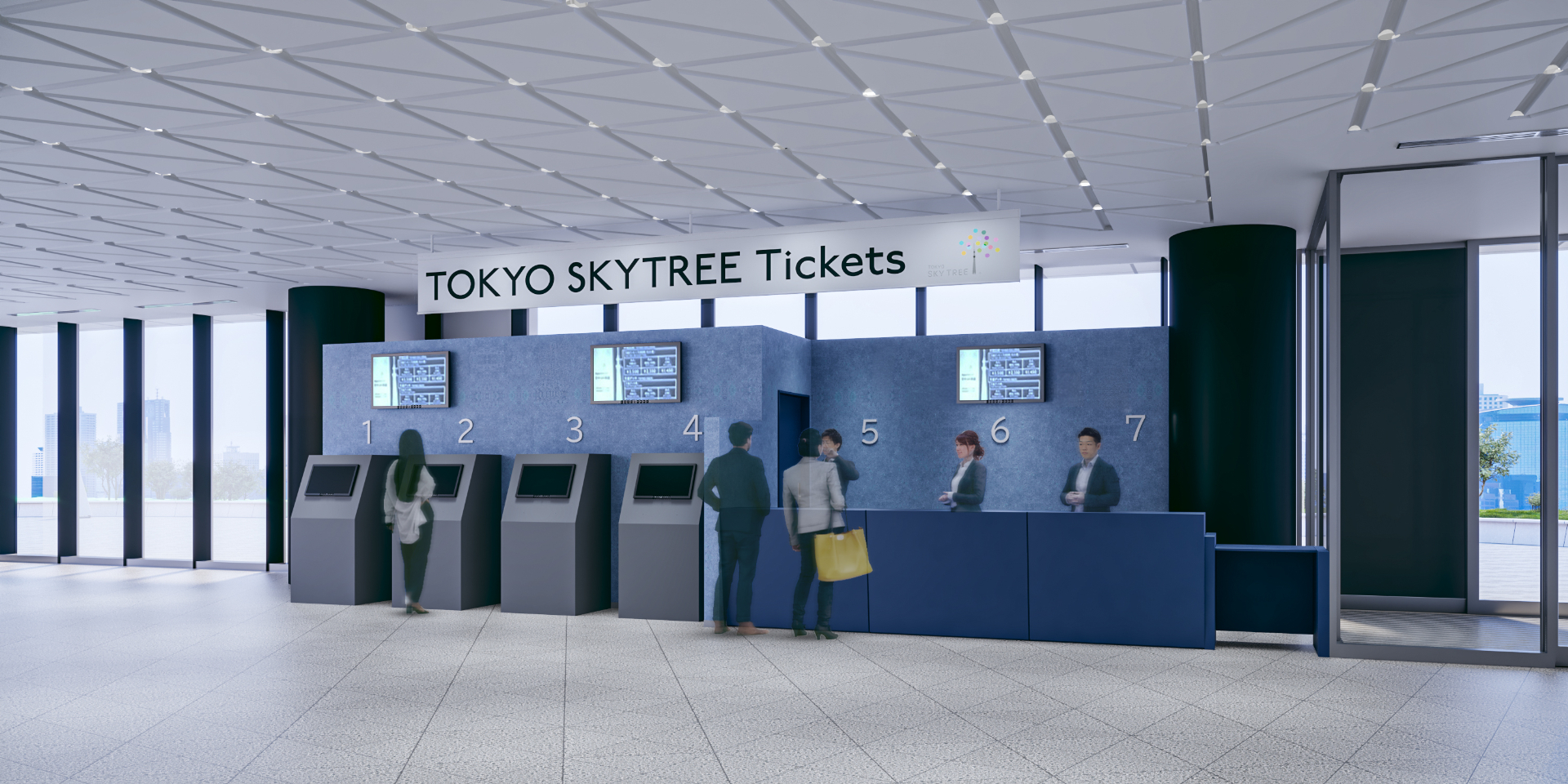 新チケットカウンター