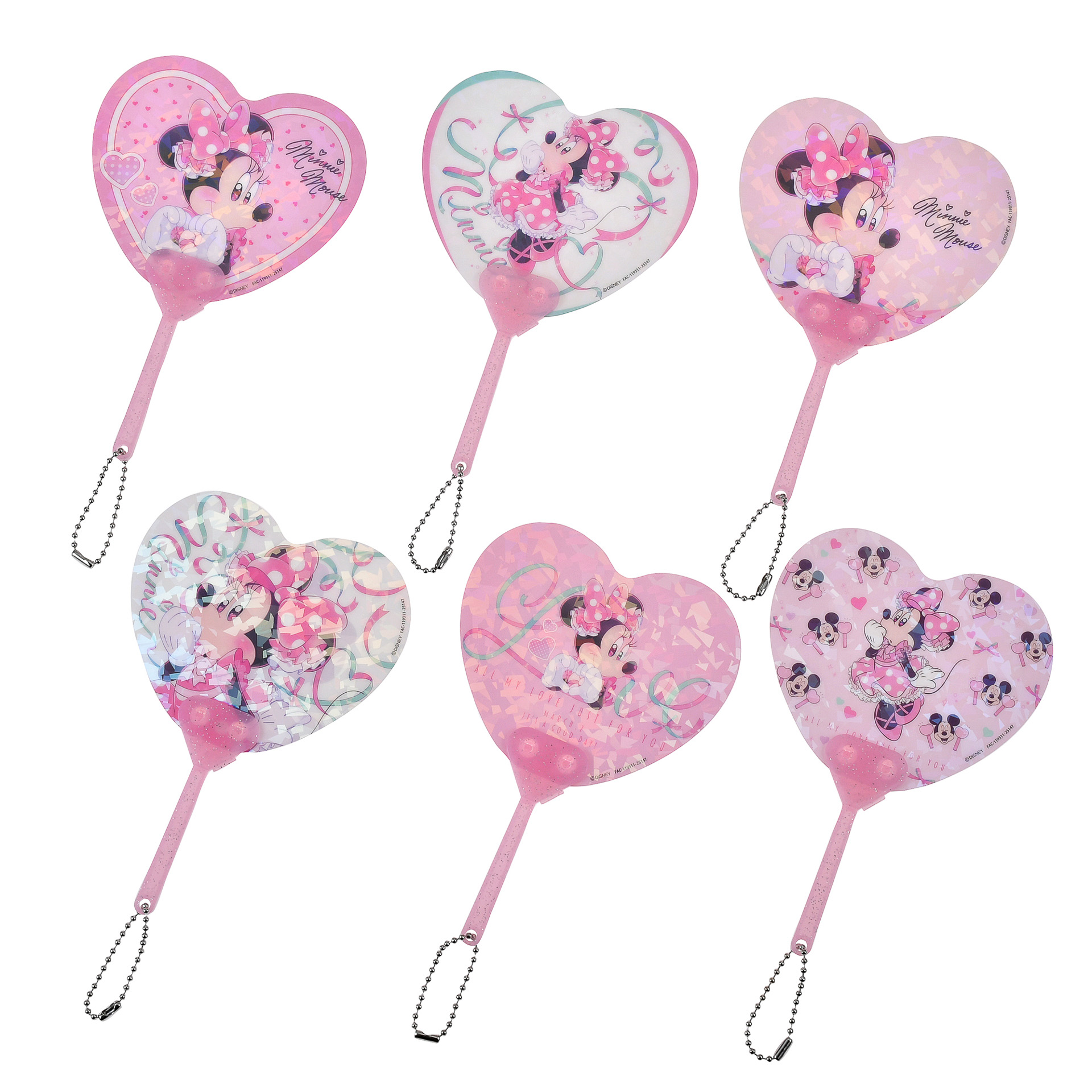 シークレットミニうちわ（各550円）