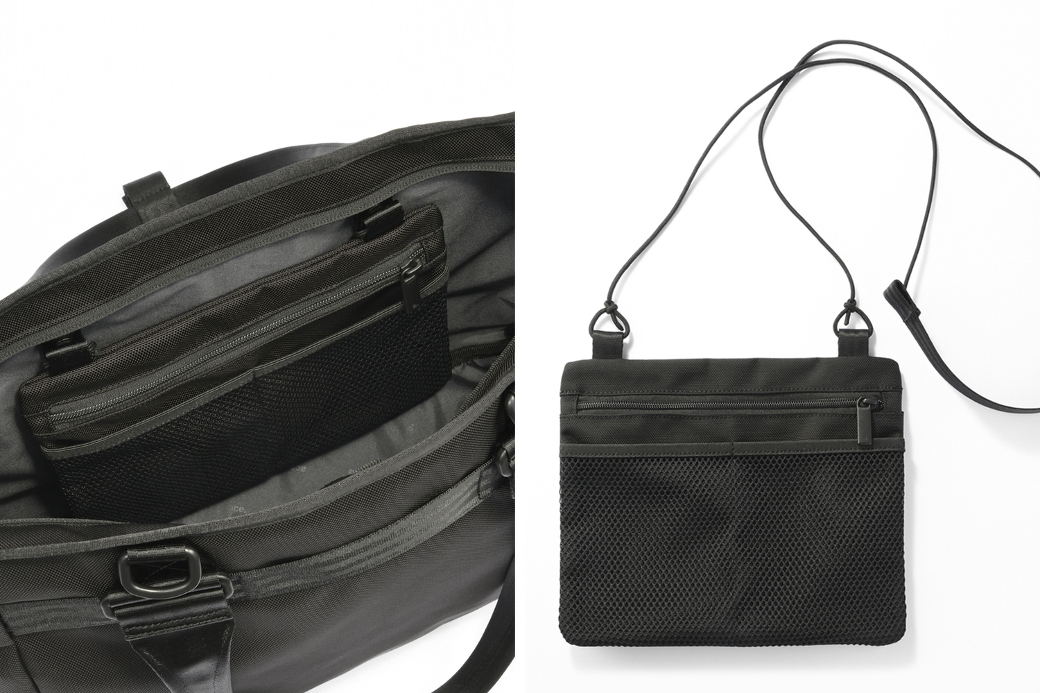 取り外して使えるサコッシュ