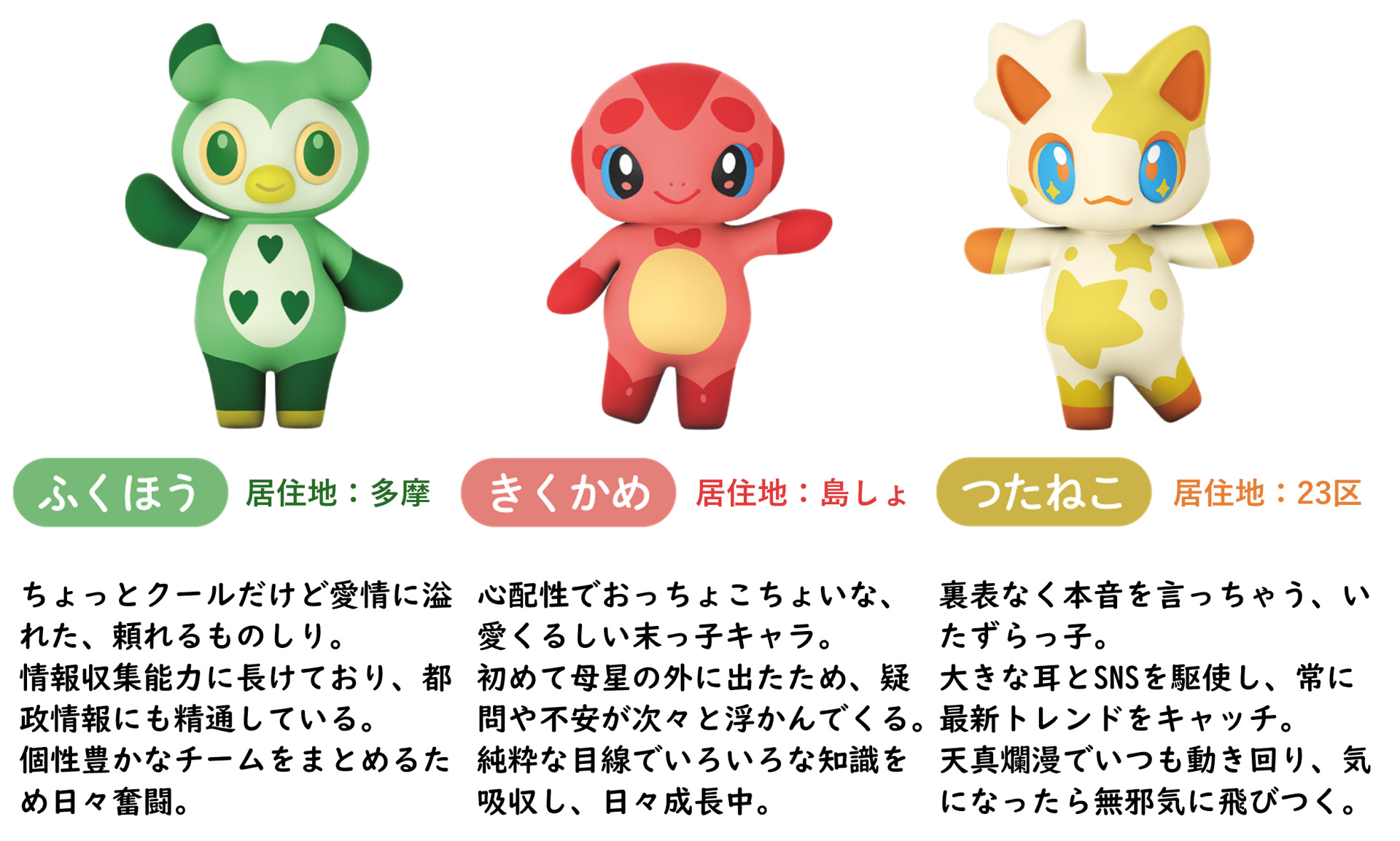 東京都のAI広報アバター「都星人」