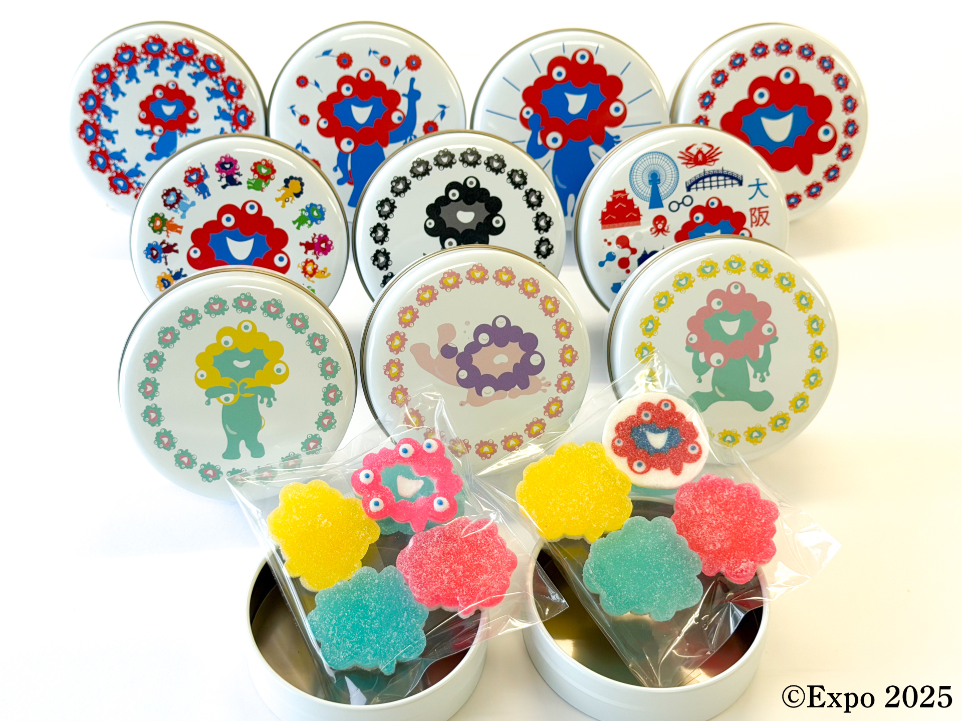 缶デザインは、新たに3種のパステルカラーが加わり全10種に