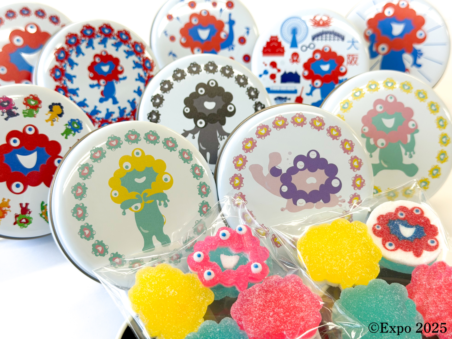 みどり製菓「ミャクミャクゼリー缶」に新色パステルカラーが登場