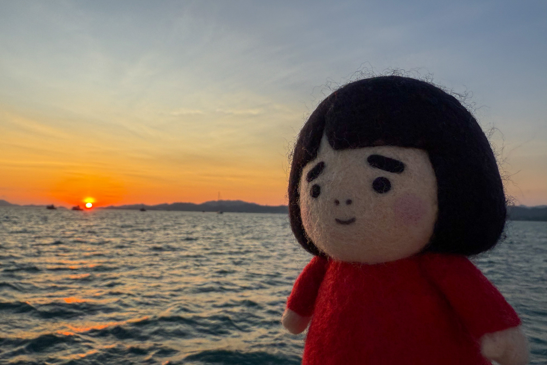 ランカウイ島の一番の思い出はやっぱりこの夕陽