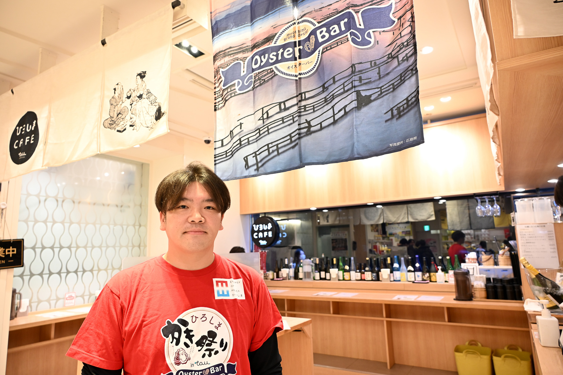 ひろしまブランドショップ TAUを統括する統括 村上祥平さん