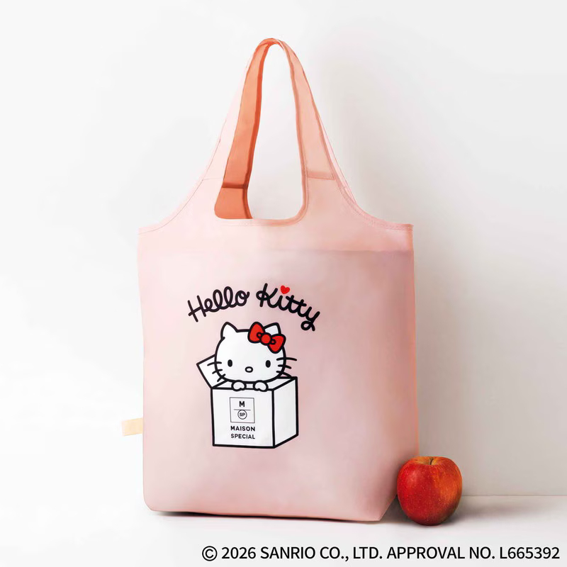 宝島社「GLOW」5月・6月合併号は、ハローキティの保温・保冷マルシェバッグが付録