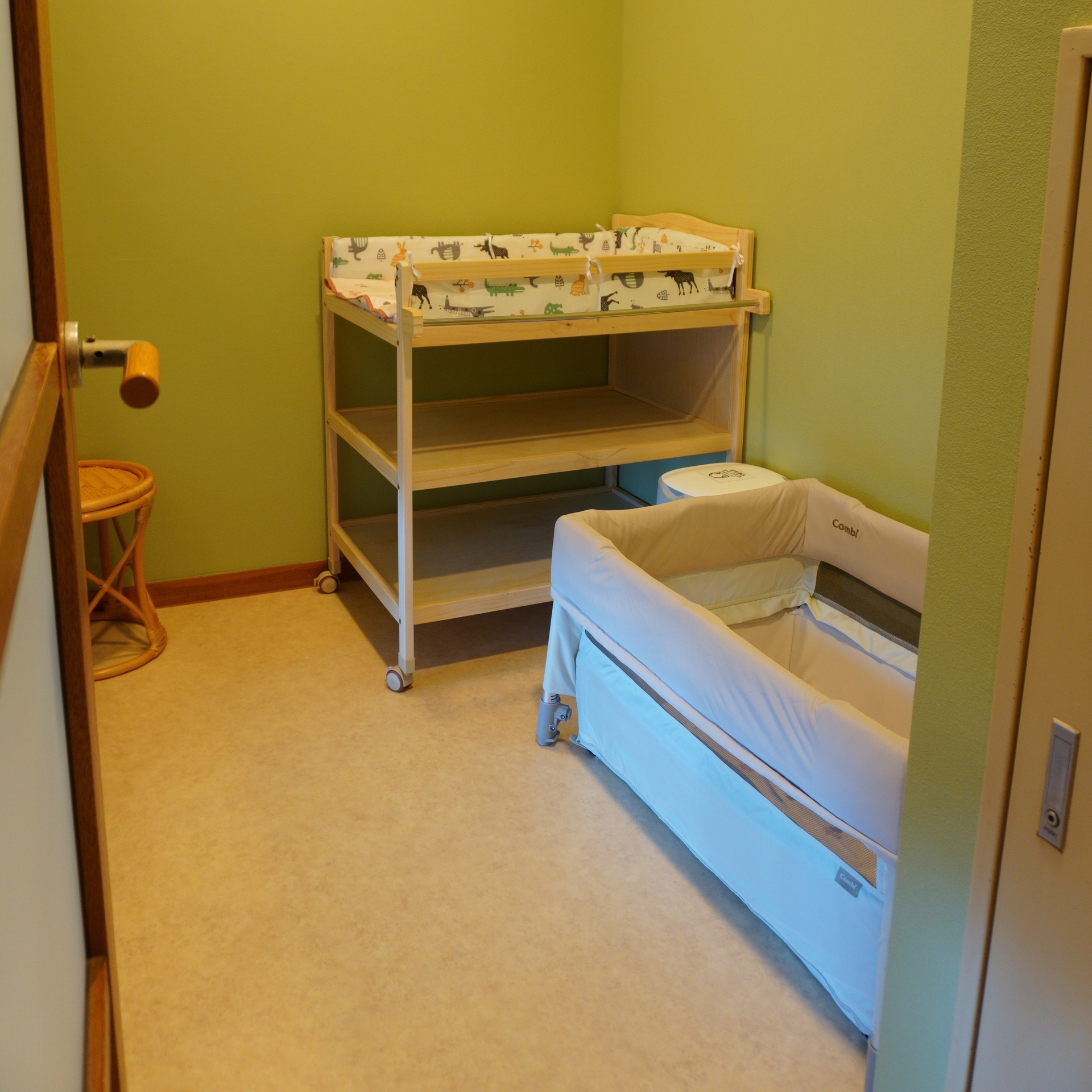 ベビールームもある