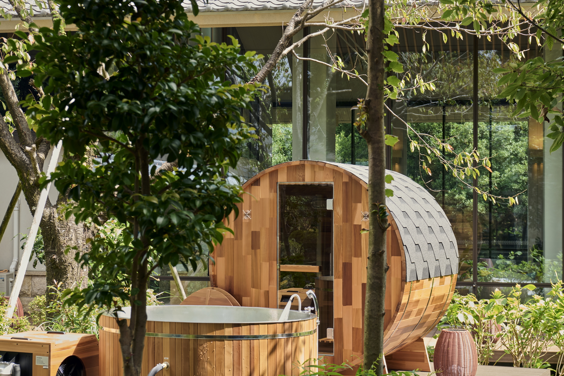 バレルサウナは3室ある（写真提供：カトープレジャーグループ）