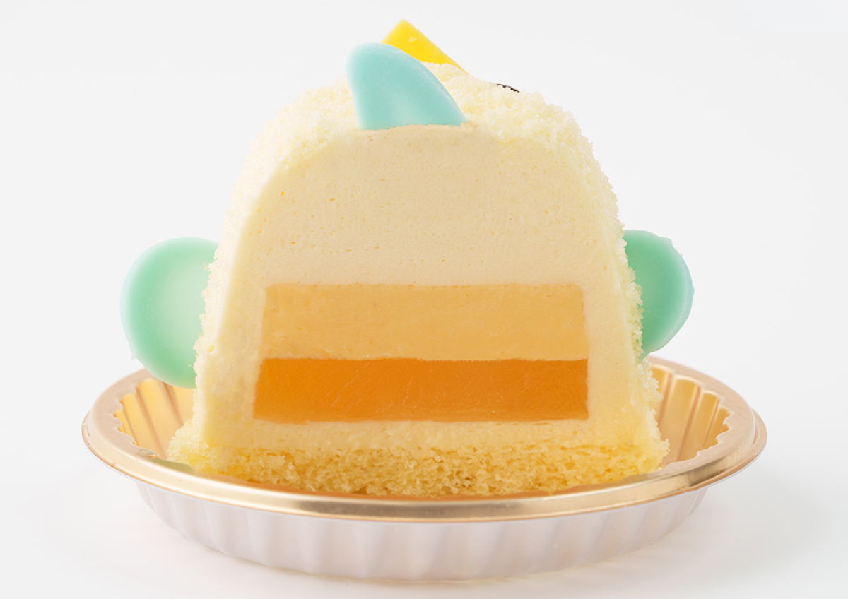 お内裏様（おだいりさま）ぴよりんの正面と断面