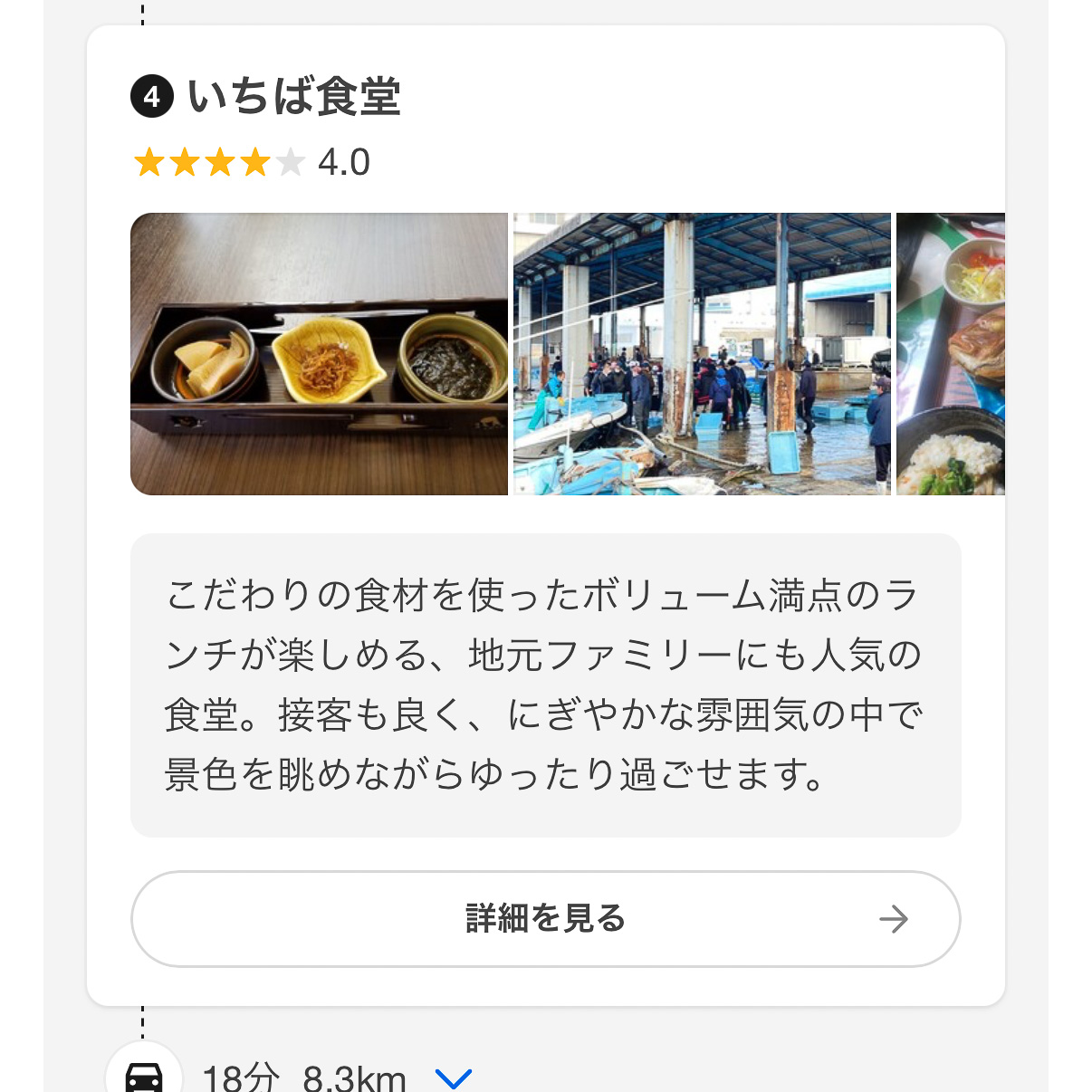 今回の日帰り旅で訪問した6か所のスポット