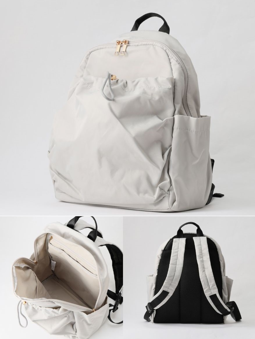 ニトリが「N＋」からはっ水バッグを発売。写真は「はっ水ナイロンリュック」