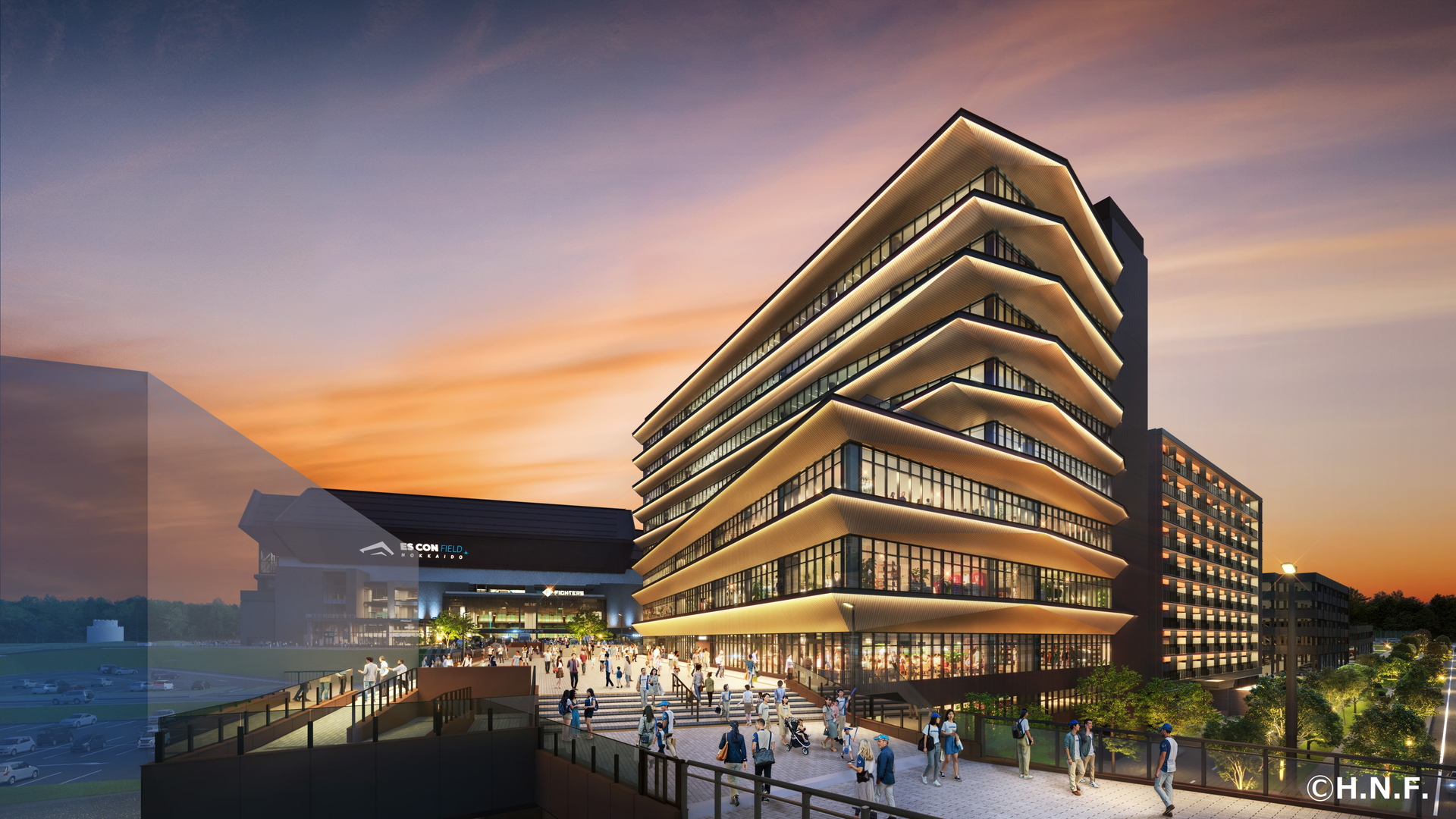 外観完成予想図