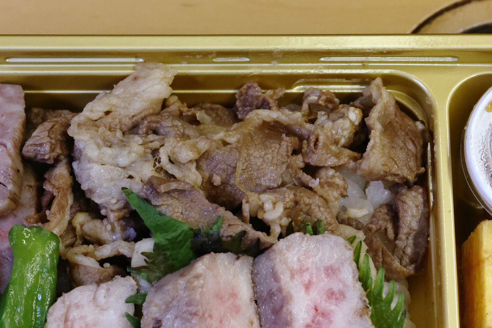 おおいた豊後牛のしぐれ煮は肉の旨みが際立つ味付け