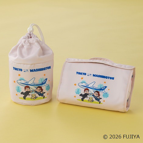 ANA国際線就航40周年記念！ 就航当時のCA制服を着たペコちゃんグッズ