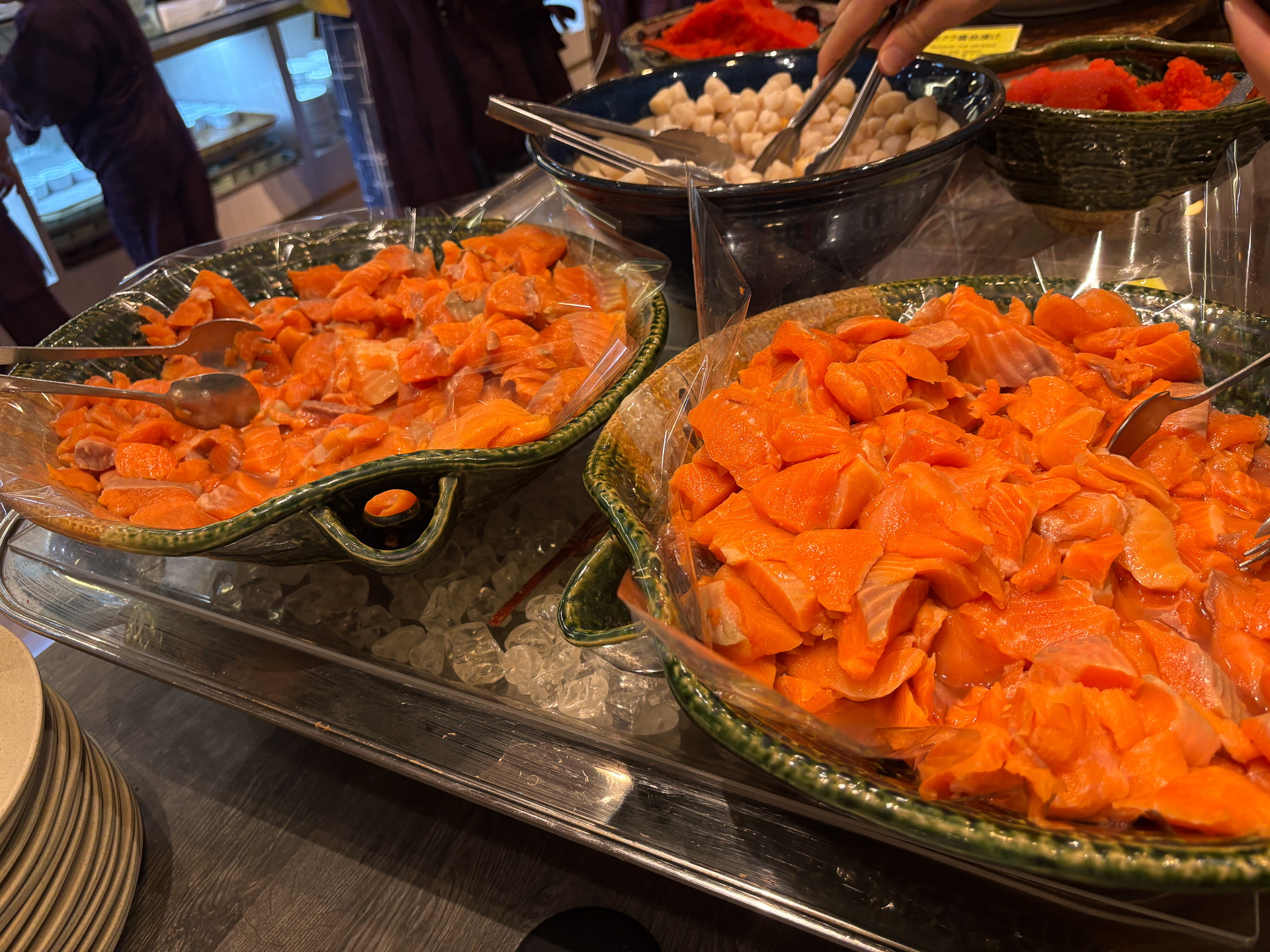 驚異的な海鮮丼食べ放題