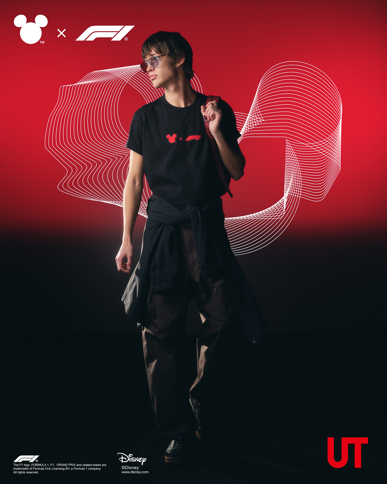 Tシャツブランド・UTからは「Disney×Formula1 UT」を販売