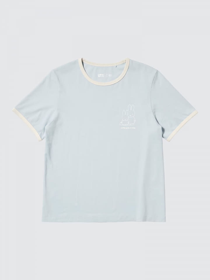 ユニクロ、ミッフィーUTに新柄。リンガーシャツ風の2種類が5月発売