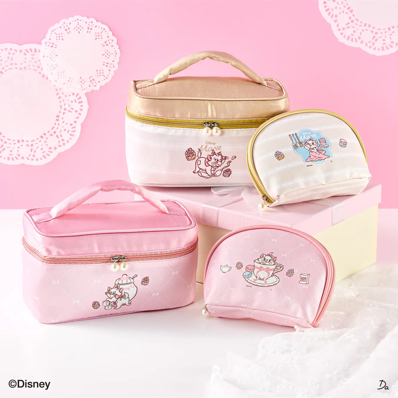 「おしゃれキャット」マリーのランチボックスやボトル、カトラリーセット、ランチバッグなど