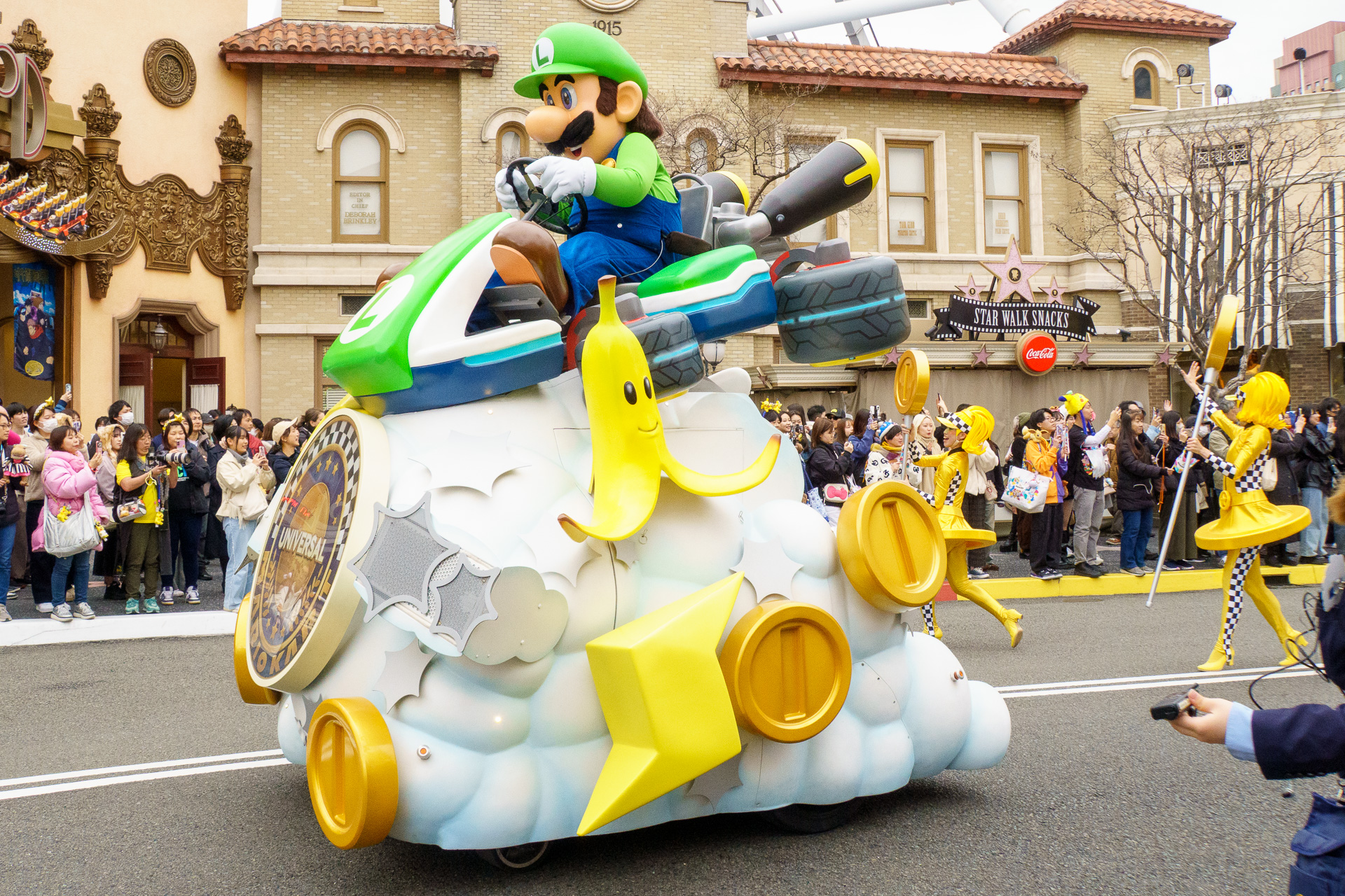 ヨッシー、ピーチ、ルイージに……