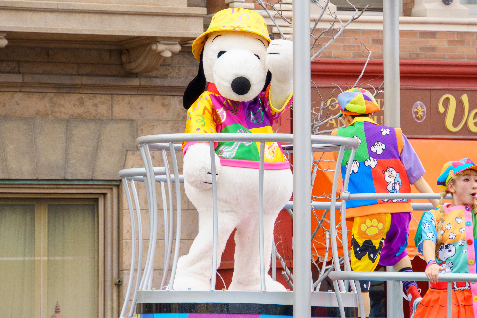 スヌーピーと目が合った！