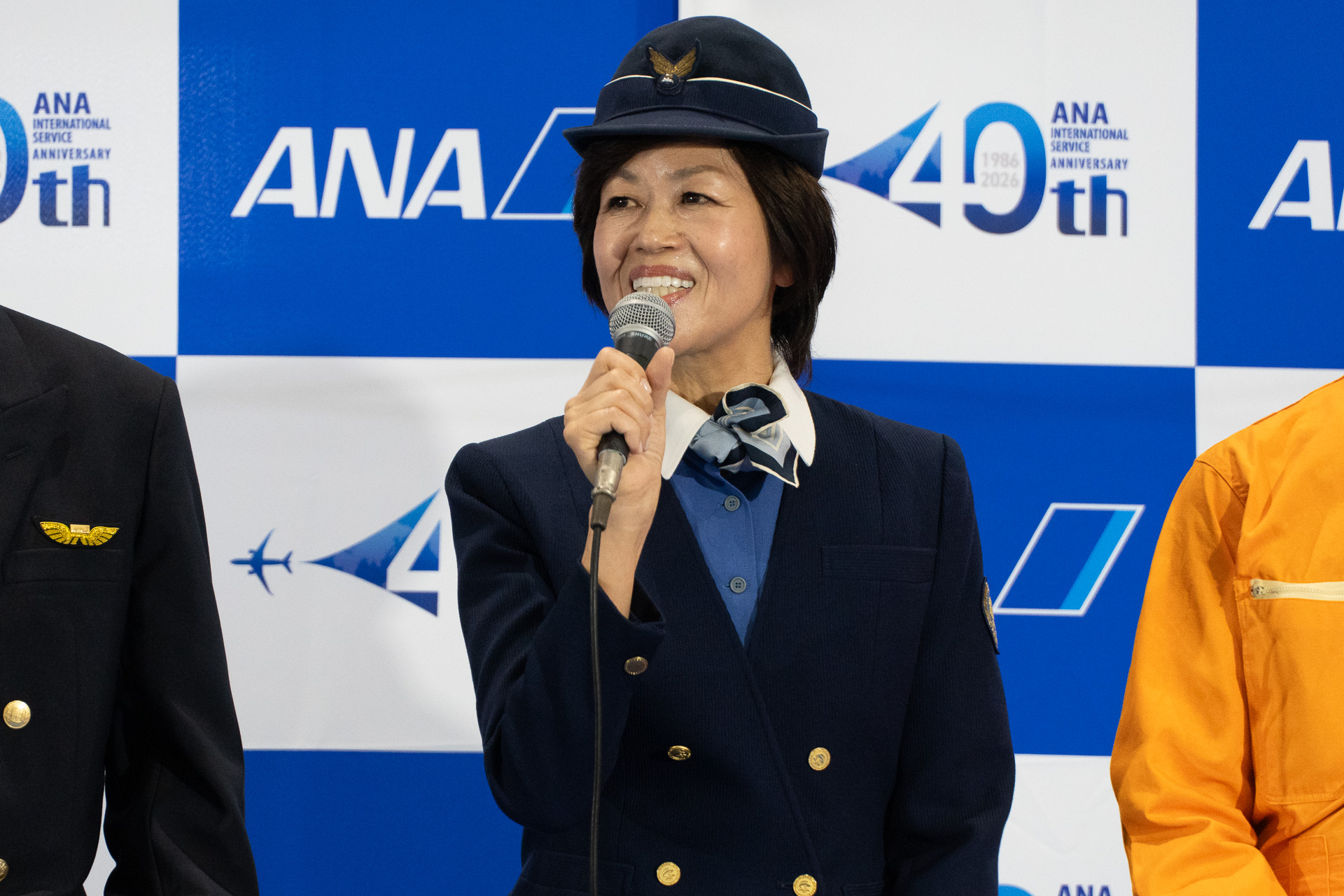 1987年入社で国際線の客室乗務員となった中川美紀さん