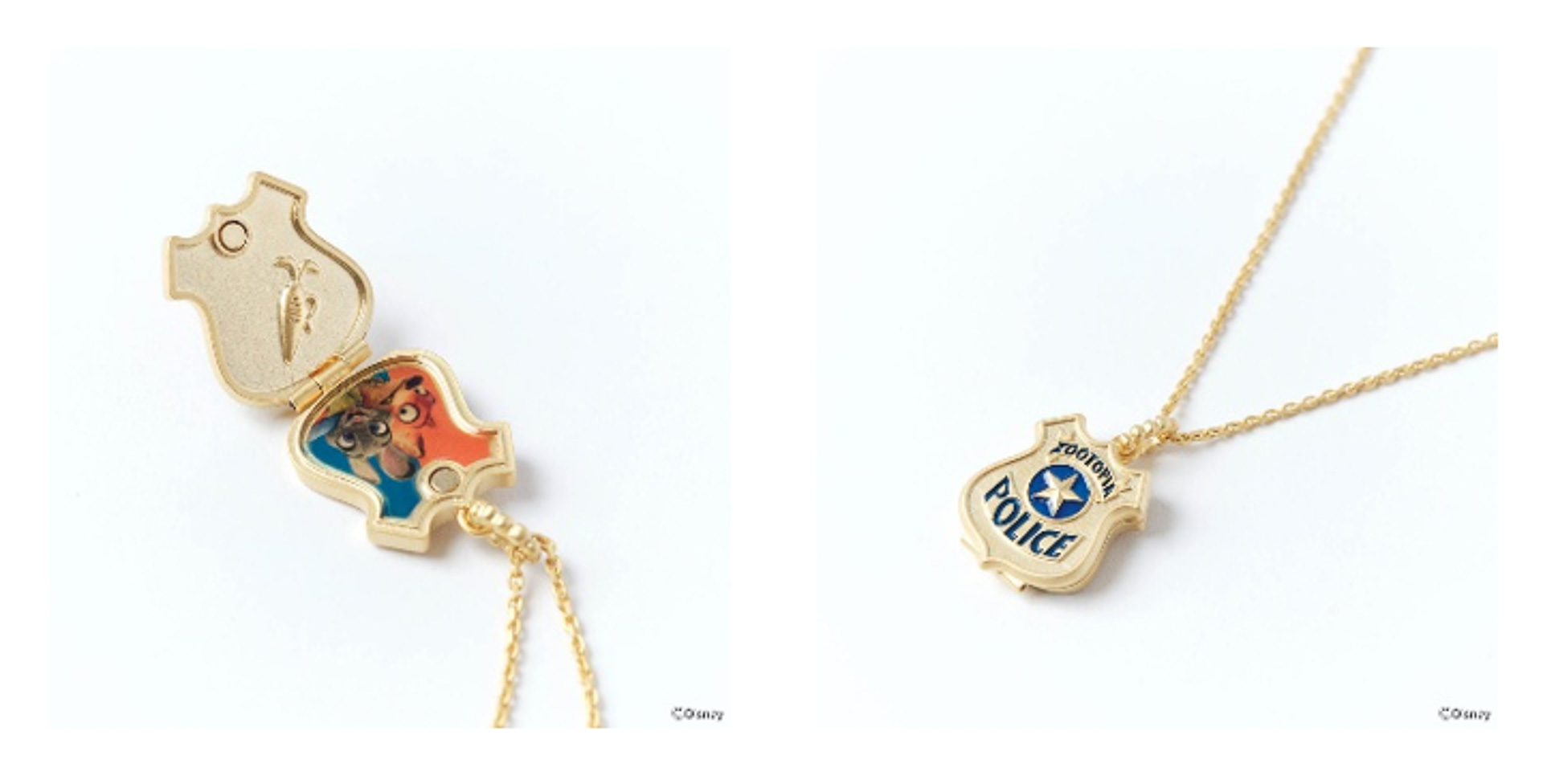 ネックレス ズートピア 警察バッジ（2万2000円）
