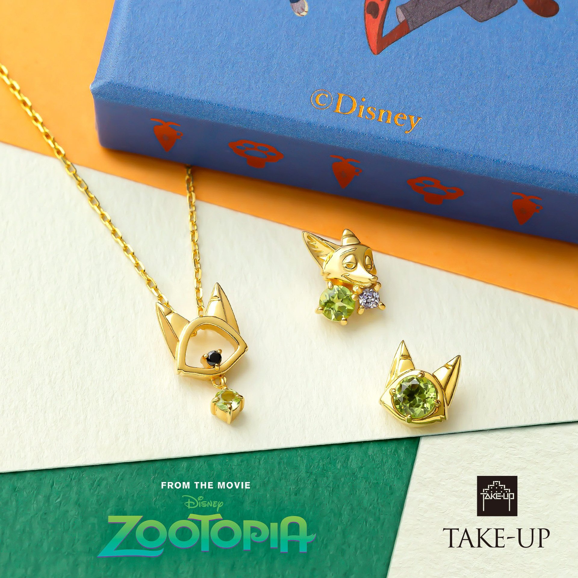 ニックシルエット ネックレス（2万2000円）、ニック シルエット/ソロピアス（各1万4300円）※3月13日～