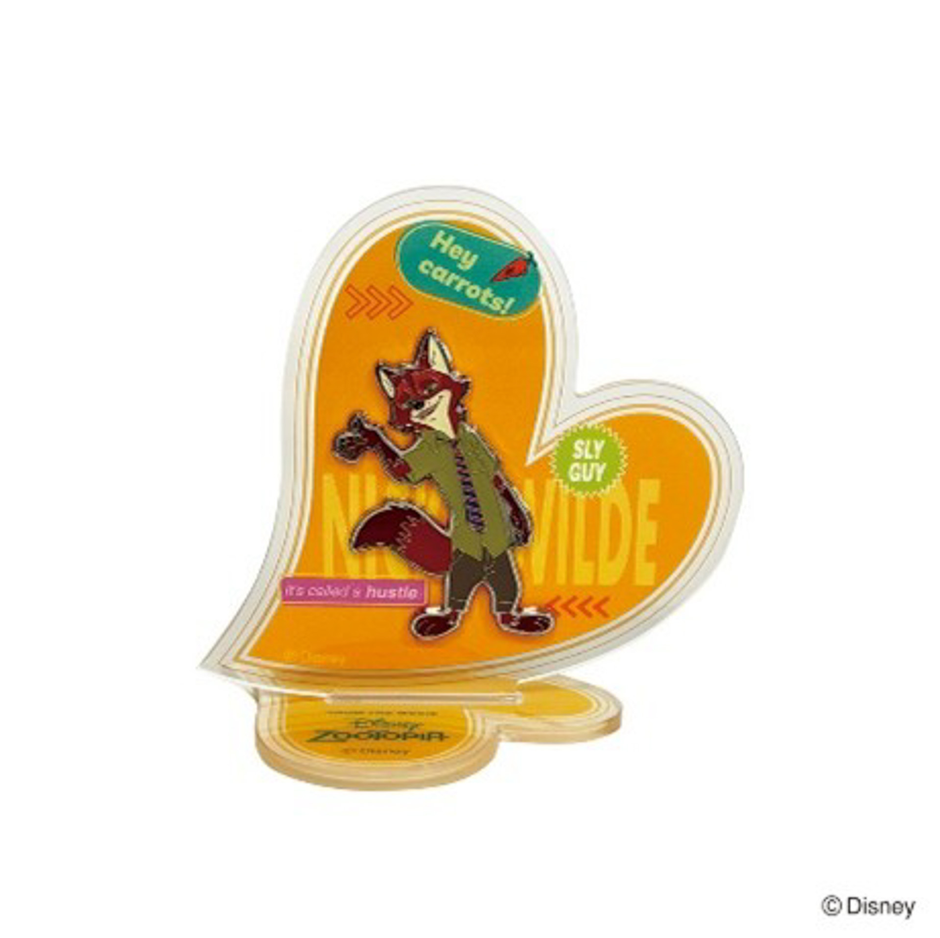 飾れるピンズ ズートピア ニック（1980円）