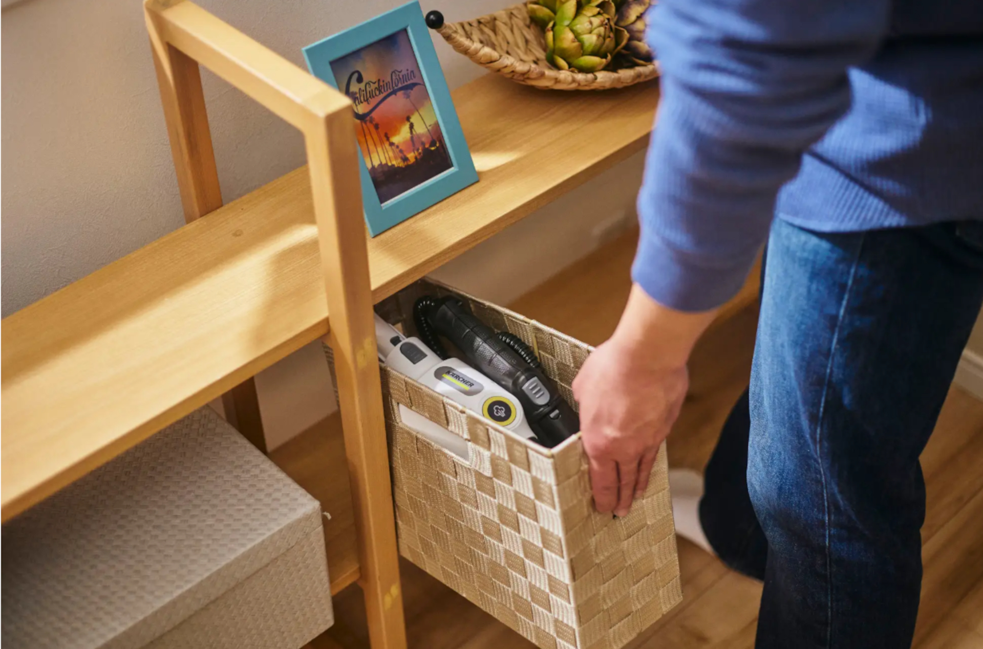 取り回しが楽で収納も便利