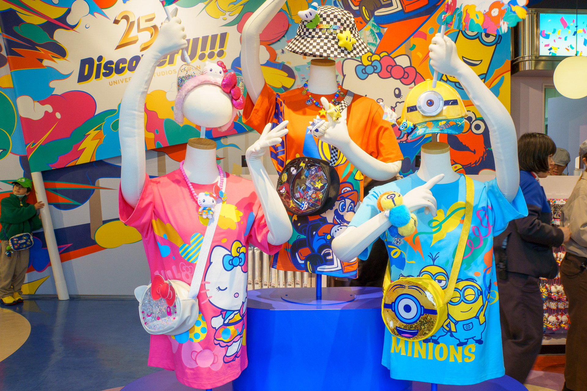 ハローキティ/マリオカートと仲間たち/ミニオン