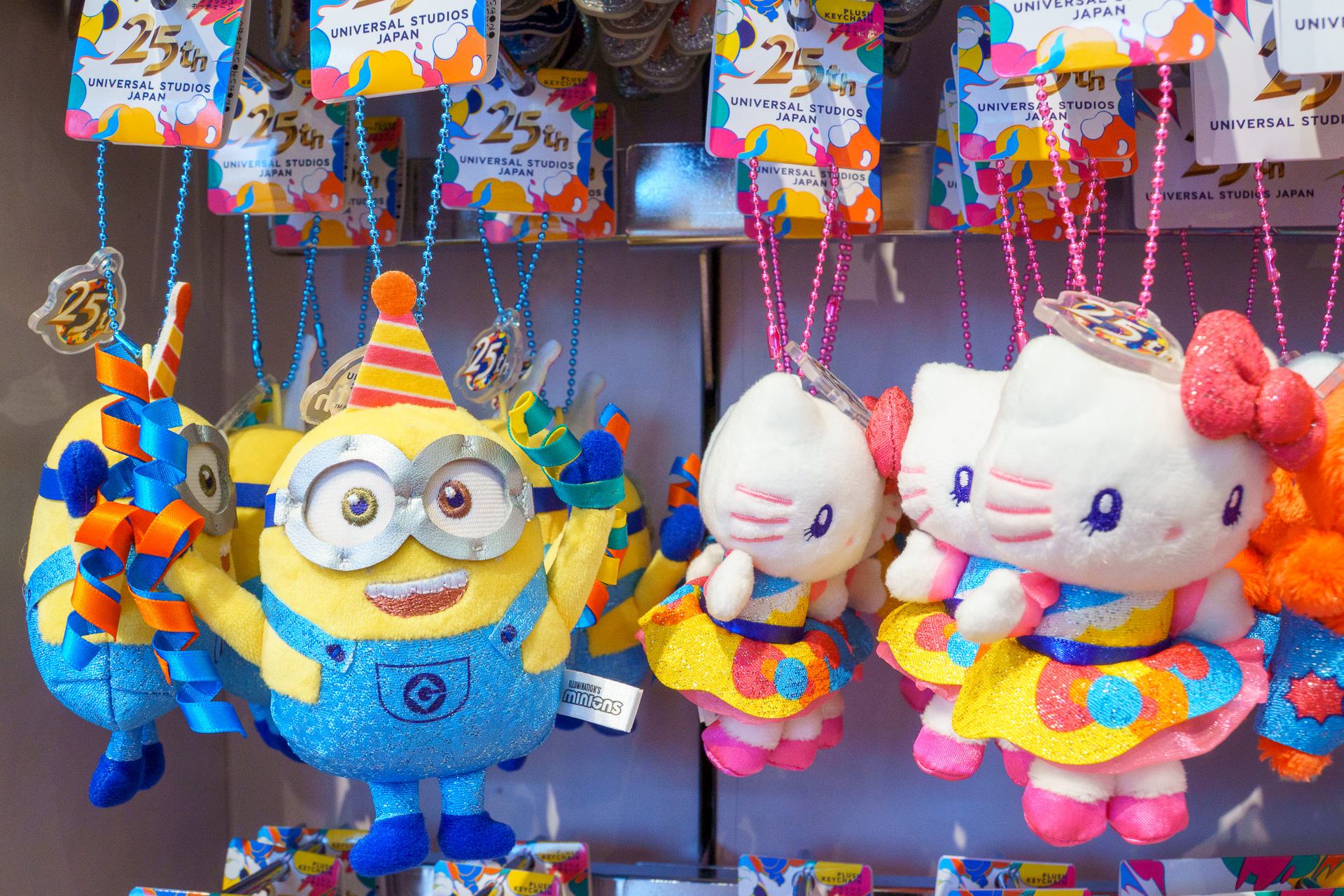 各キャラクターのマスコット