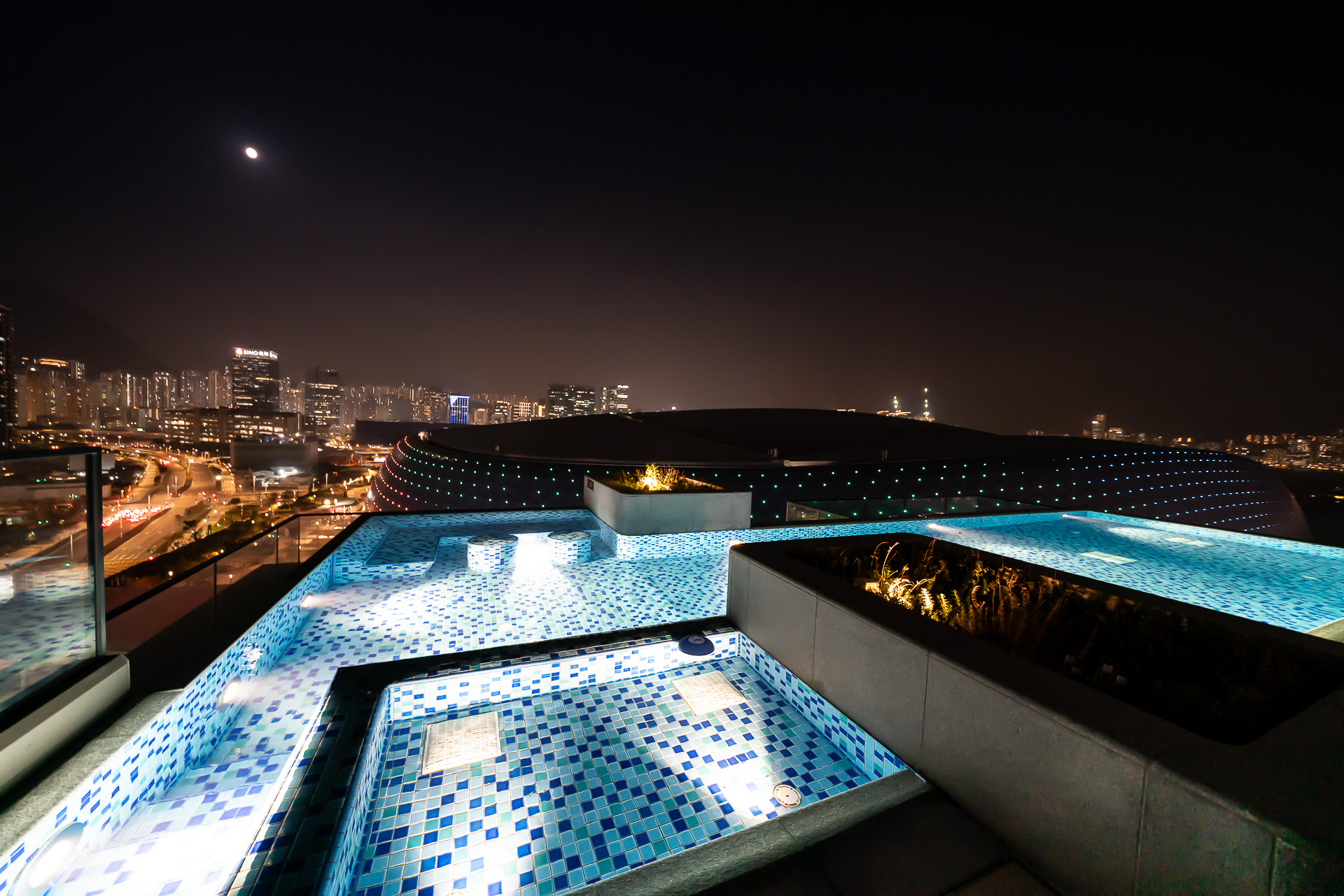 「プレジデンシャル ハーバービュー プールスイート」プライベートプール