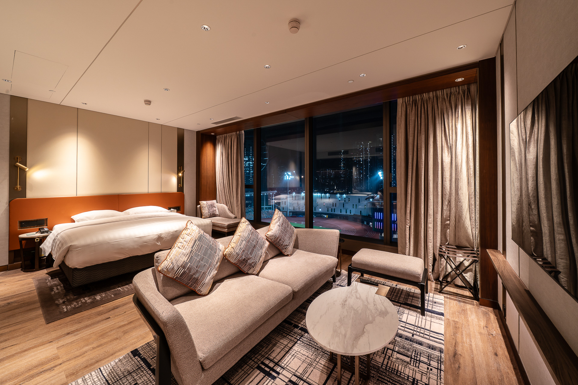 宿泊した客室の「スタジオスイート」