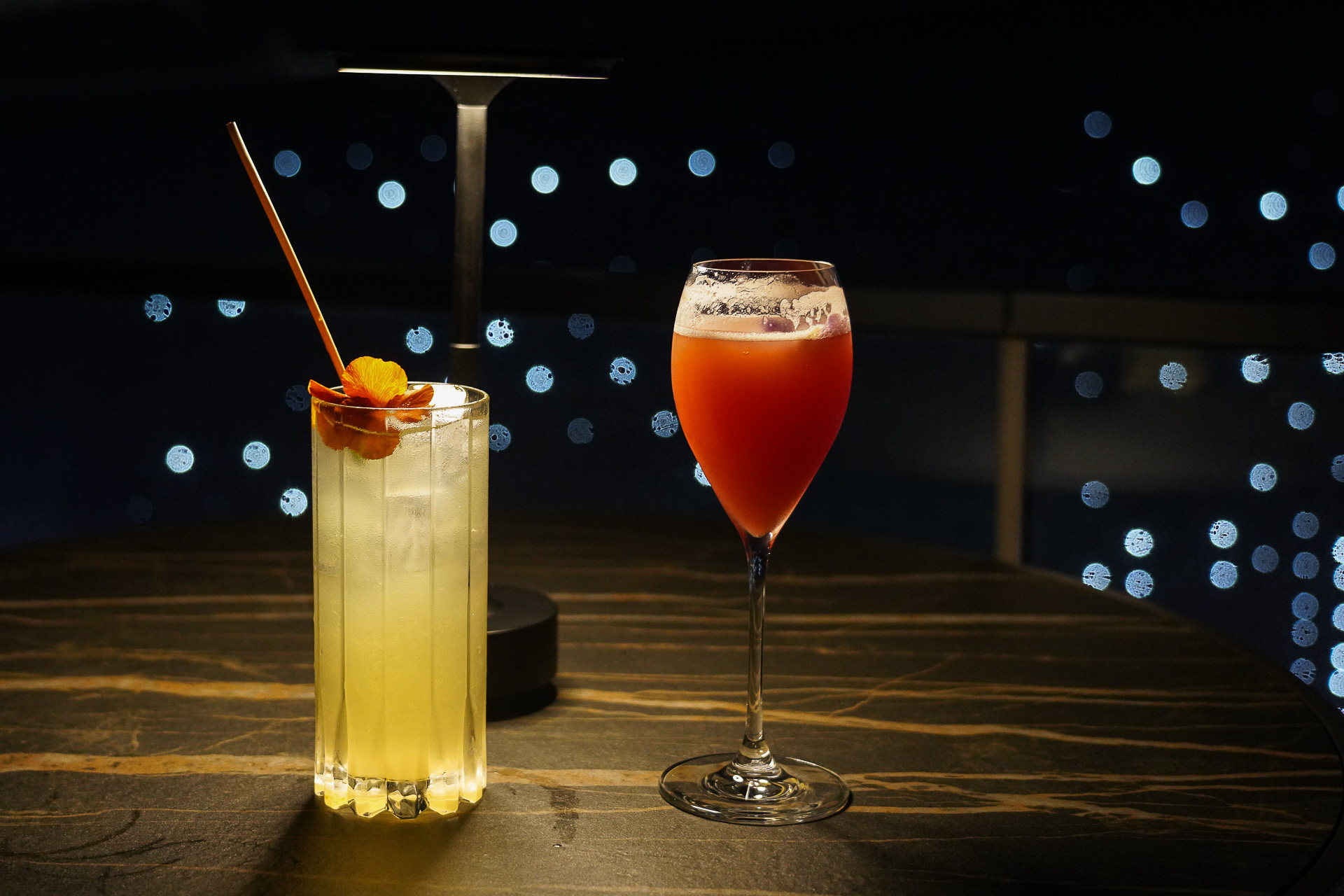 ノンアルコールのモクテルも充実している