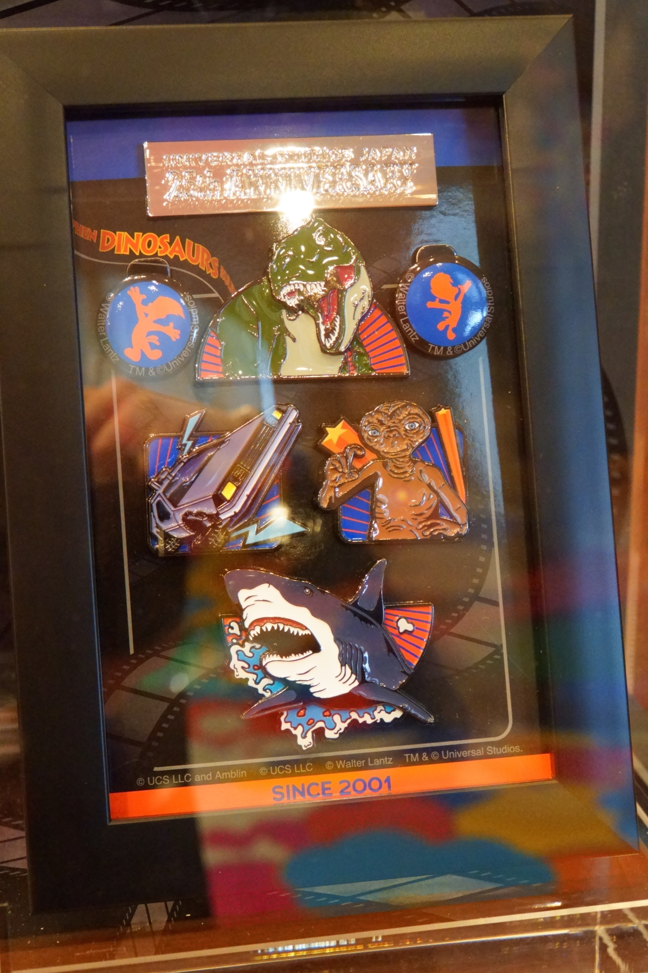 フレーム付きピンバッジセット（6個入り5900円）