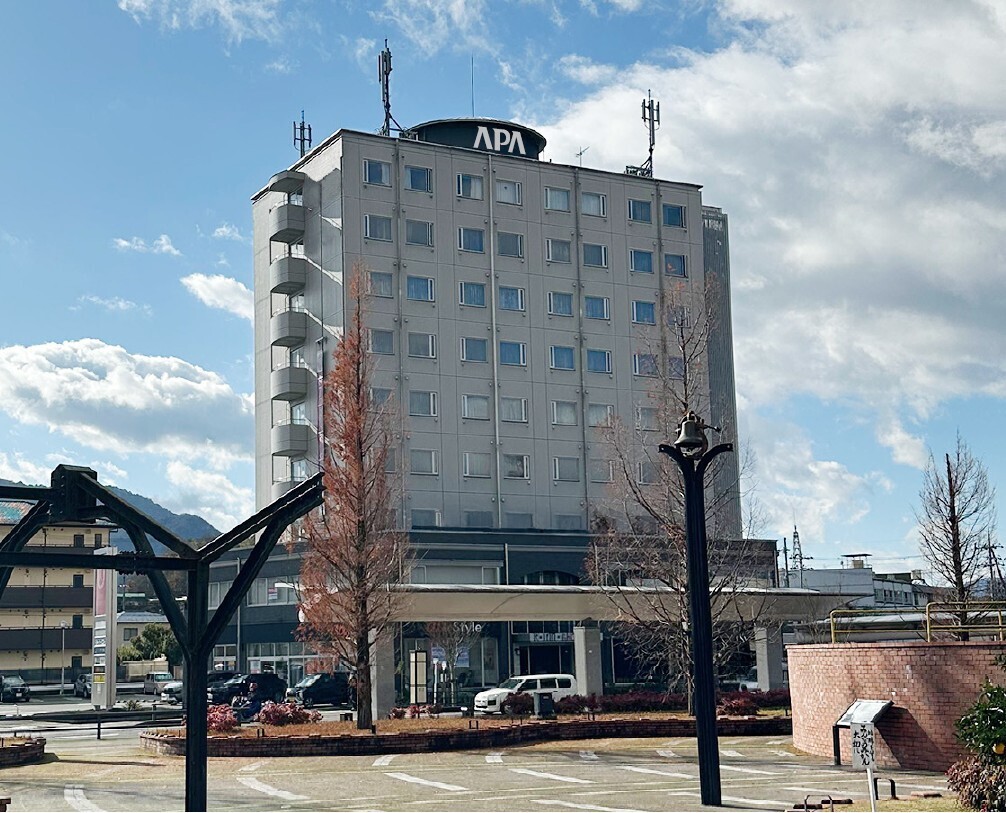 アパホテル〈福知山駅前〉。5月1日開業